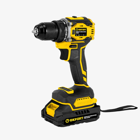 دريل روكفورت لاسلكي 21 فولت بمحرك بلا فحمات